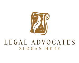 Legal Quill Document logo design