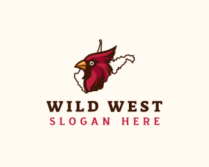 West Virginia Cardinal logo design