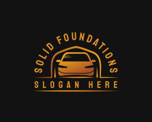 Road Trip - Gold Luxury Vehicle logo design