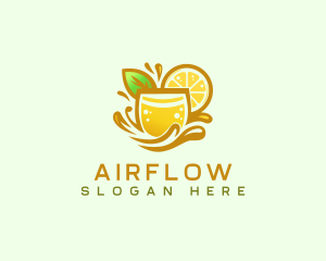 Lemonade Citrus Juice logo design