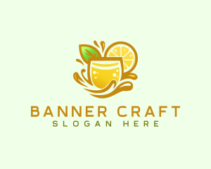 Lemonade Citrus Juice logo design