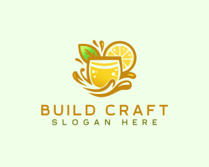 Lemonade Citrus Juice logo design