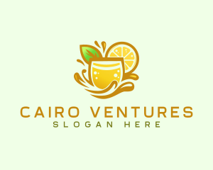 Lemonade Citrus Juice logo design