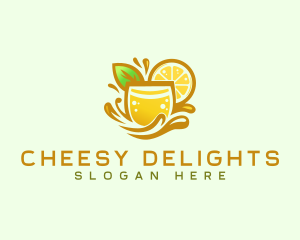 Lemonade Citrus Juice logo design