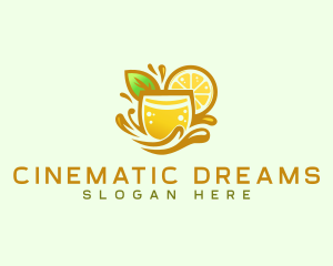 Lemonade Citrus Juice logo design