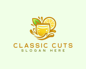 Lemonade Citrus Juice logo design