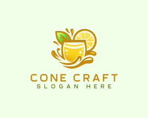 Lemonade Citrus Juice logo design