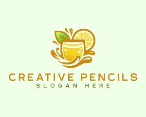 Lemonade Citrus Juice logo design