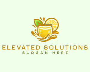 Lemonade Citrus Juice logo design