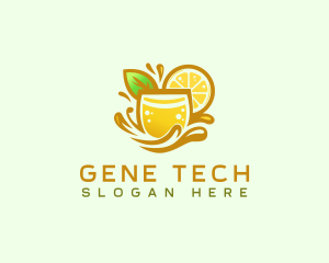 Lemonade Citrus Juice logo design