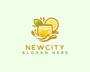 Lemonade Citrus Juice logo design