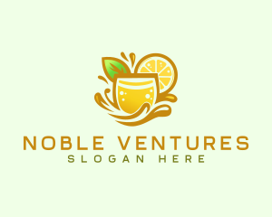 Lemonade Citrus Juice logo design