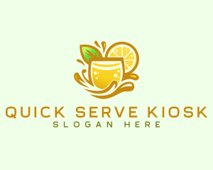 Lemonade Citrus Juice logo design