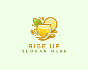 Lemonade Citrus Juice logo design