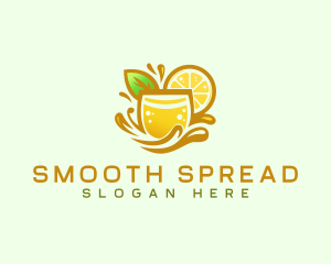 Lemonade Citrus Juice logo design