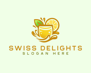 Lemonade Citrus Juice logo design