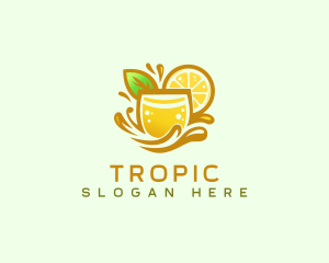 Lemonade Citrus Juice logo design