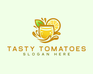 Lemonade Citrus Juice logo design