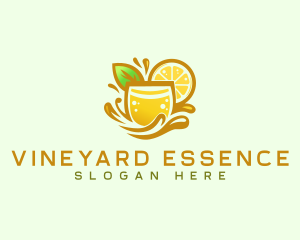 Lemonade Citrus Juice logo design