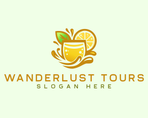 Lemonade Citrus Juice logo design