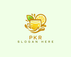 Lemonade Citrus Juice logo design