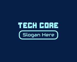 Tech Pixel Wordmark logo design