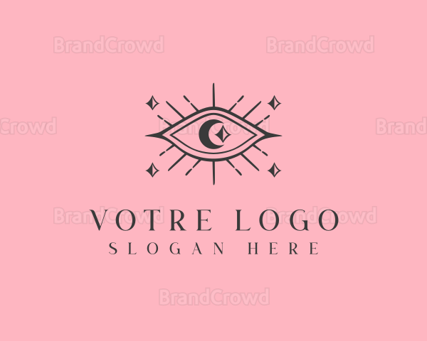 Cosmic Boho Eye Logo