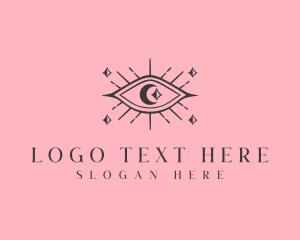 Craft Fair - Cosmic Boho Eye logo design