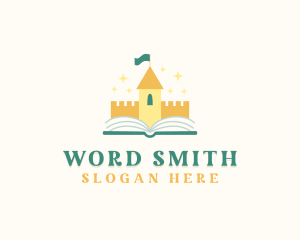 Author - Castle Book Author logo design