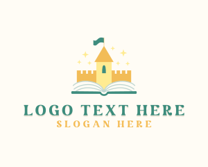 Author - Castle Book Author logo design