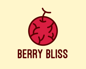 Red Cherry Nerves logo design