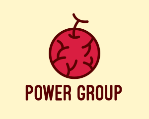 Heart - Red Cherry Nerves logo design
