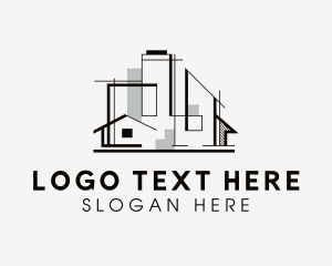 Architectural - House Builder Architect logo design