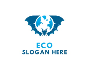 Planet Earth Dragon Logo