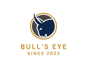 Bull Head Emblem logo design