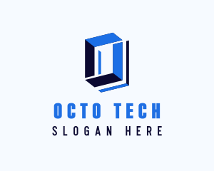 Digital Tech Software Letter O logo design