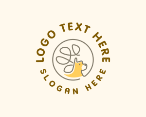 Pet Care - Cute Pet Dog logo design