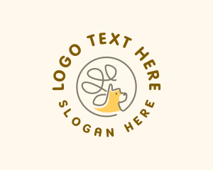 Cute Pet Dog Logo