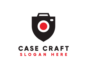Case - Camera Record Shield logo design
