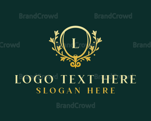 Elegant Floral Garden Logo