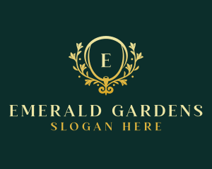 Elegant Floral Garden logo design