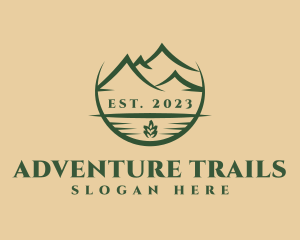 Mountain Forest Camp logo design