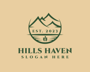 Mountain Forest Camp logo design