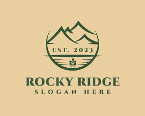 Mountain Forest Camp logo design