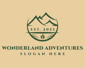 Mountain Forest Camp logo design