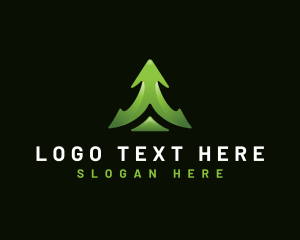 Vc - Pyramid Arrow Consulting logo design
