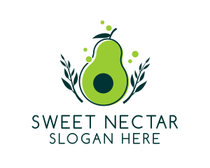 Organic Avocado Harvest  Logo