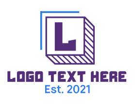 Doodle - Doodle Box Letter logo design