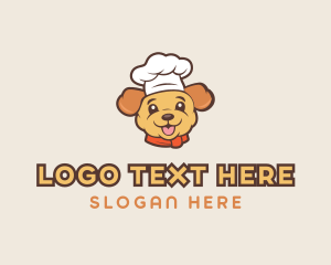 Puppy - Chef Puppy Dog logo design
