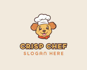 Chef Puppy Dog logo design